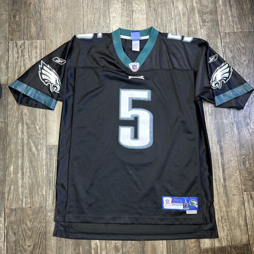 VTG 02' Philadelphia Eagles Donovan McNabb Men's Size Large #5 Home Jersey